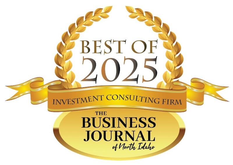 The Business Journal of North Idaho Best of 2025 Investment Consulting Firm 