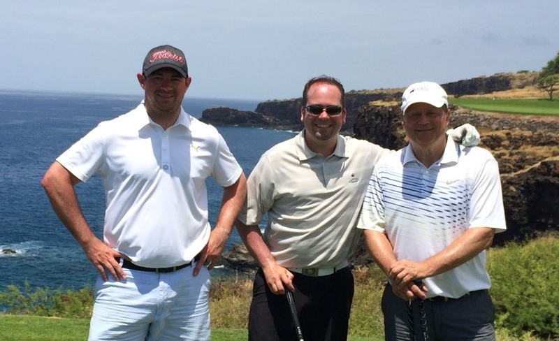 Kevin Golfing