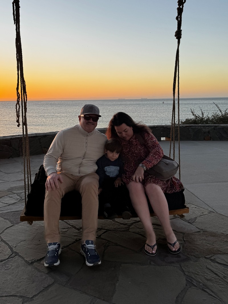 My wife Gio (Giovanna) and our Nephew (Sobrino) Gael in La Paz, BCS, MX
