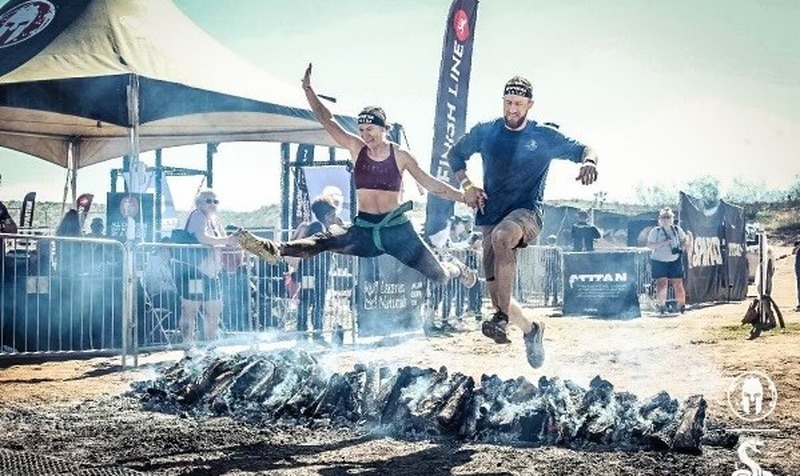 Justin and Stephanie Finish Line 2024