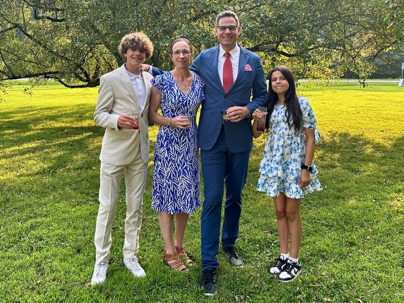 Family at The Tillerman Inn, Vermont