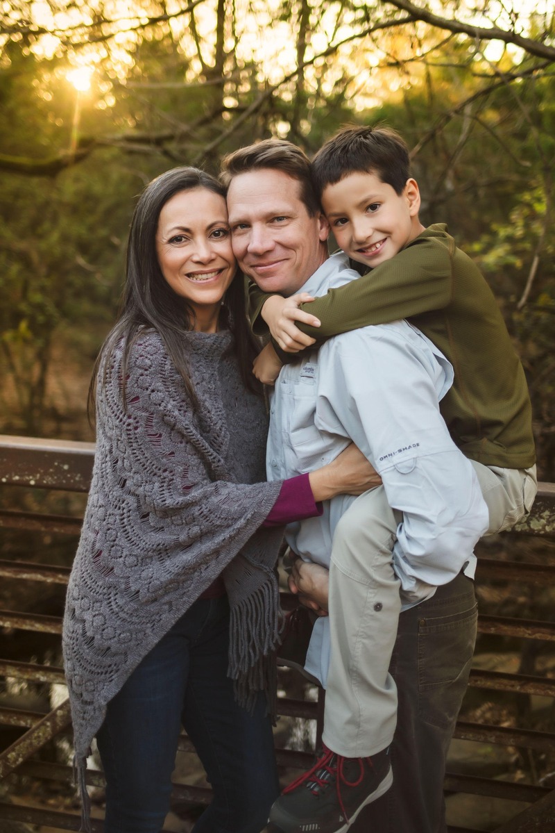 Family Photo of Matt, Maribel and son