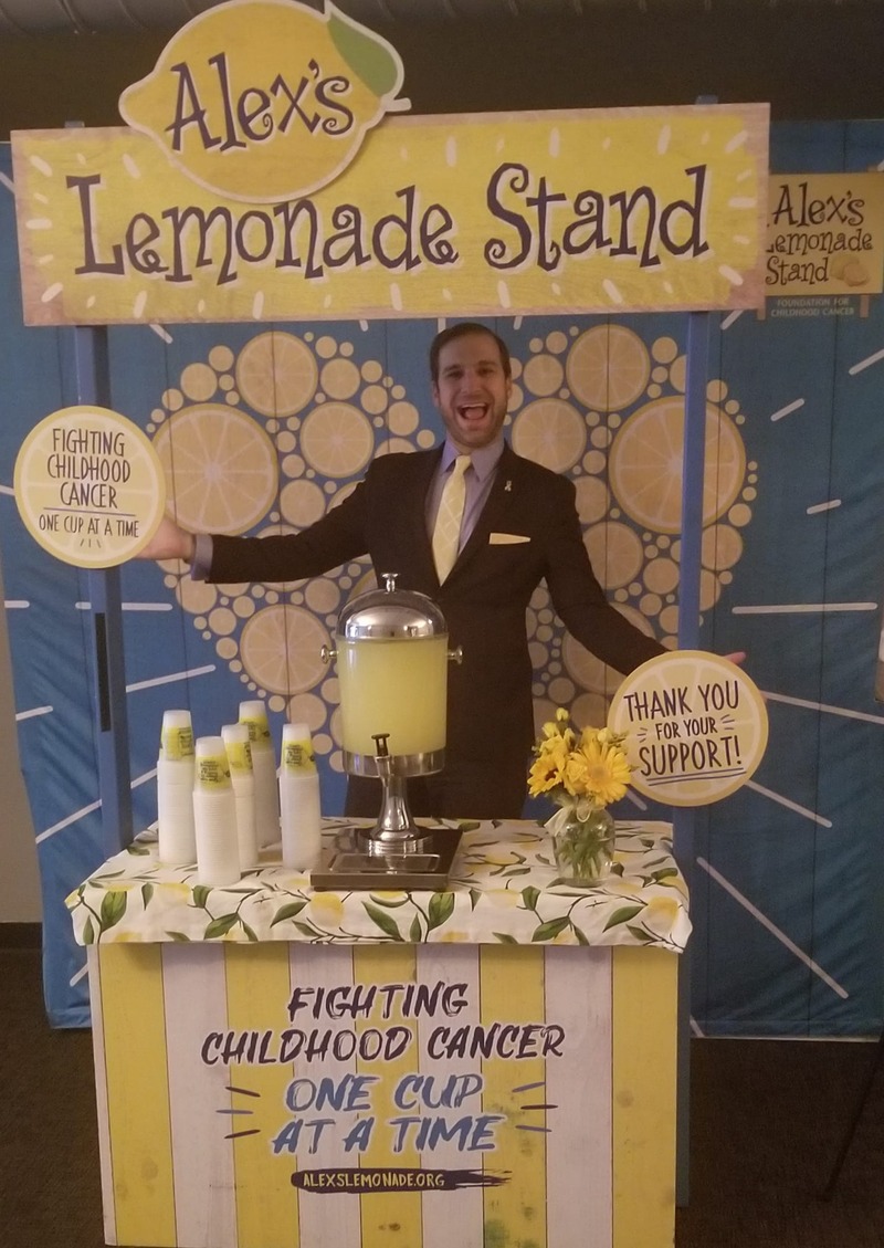 Alex's Lemonade Stand effort in action