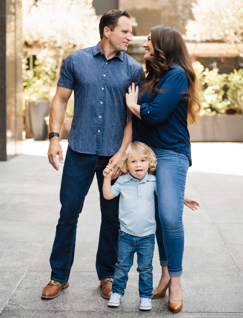 Kelly and family