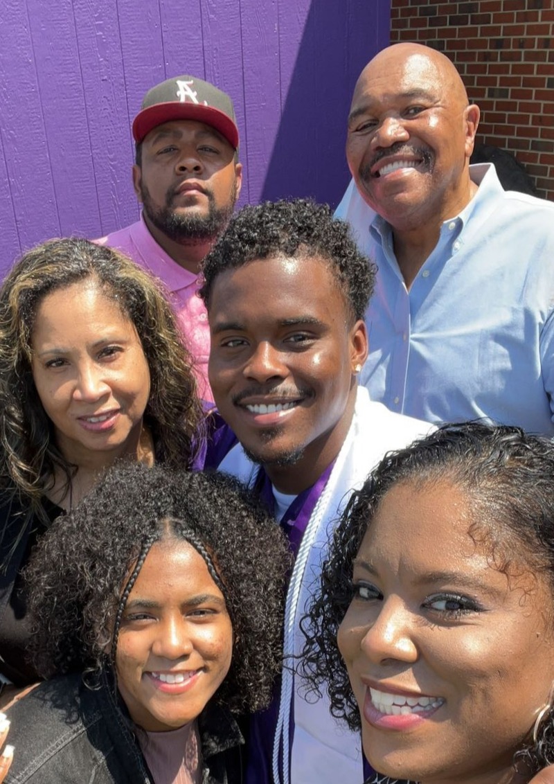 I love spending time with my family.