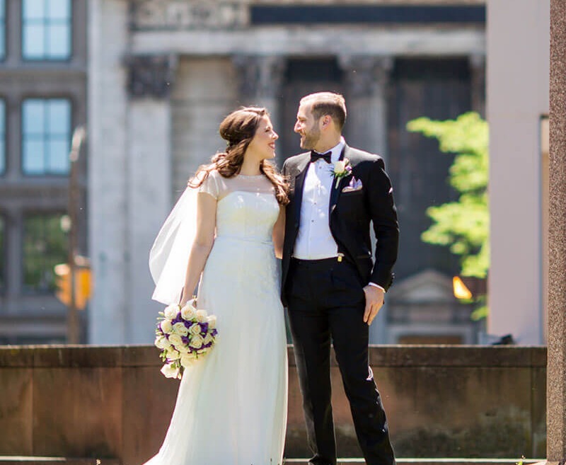 Jonathan and Elizabeth wedding photo