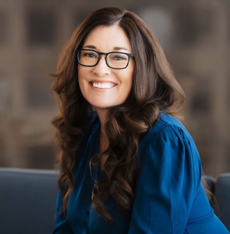 Kelly Heinen in the Downtown Los Angeles office
