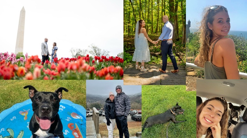 Kilian, Ruger, and I on adventures. 