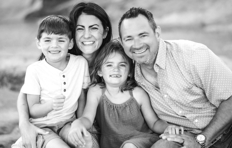 Grant and his family.