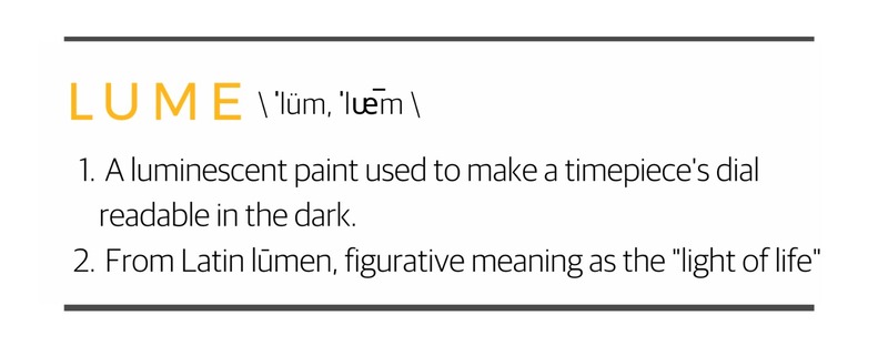 Lume Definition 