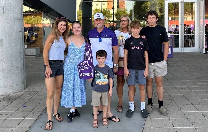 Ben and his family