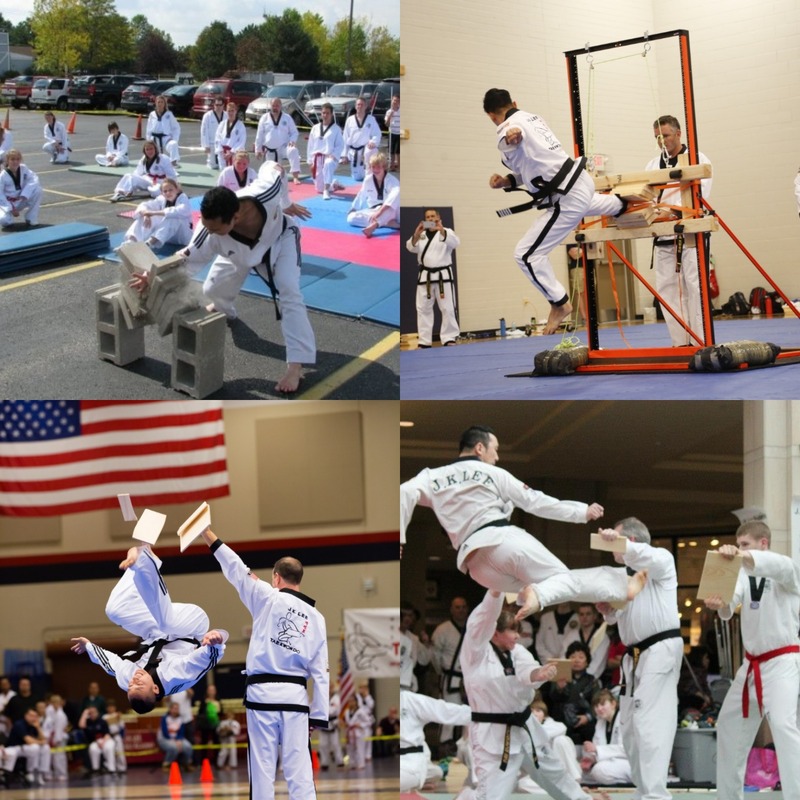 Taekwondo demonstration