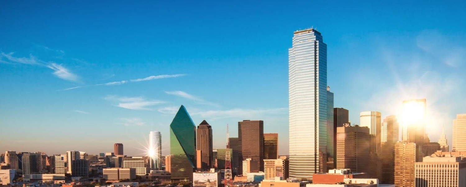 Dallas city skyline