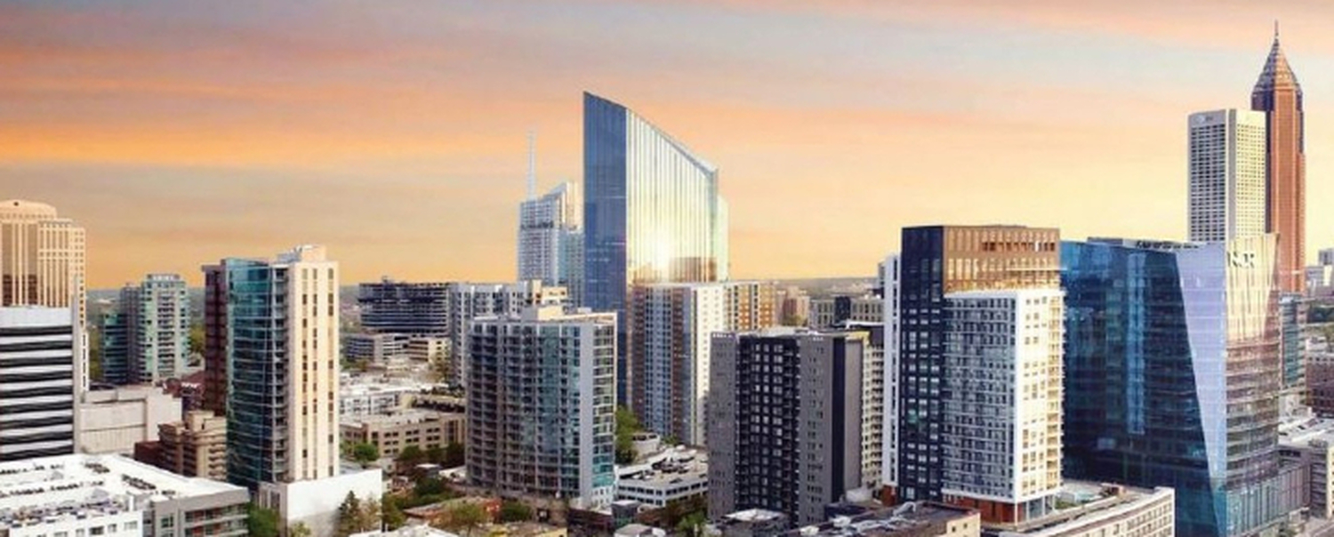 Atlanta Midtown office city buildings skyline