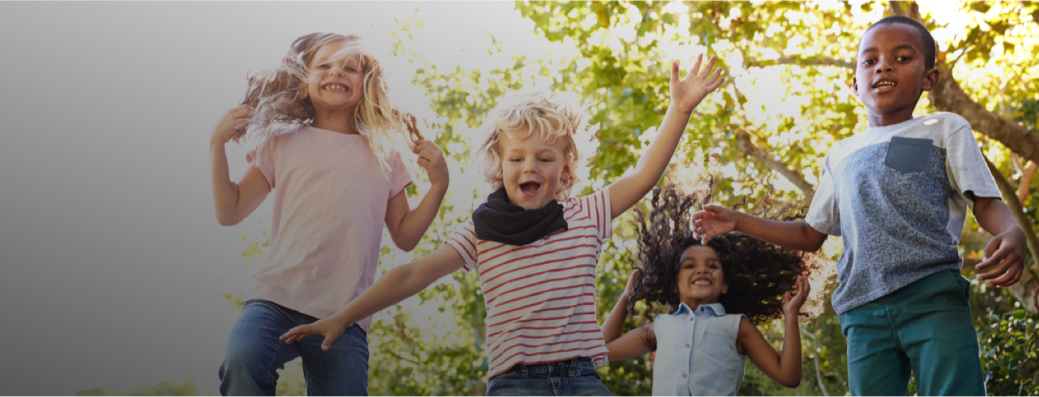 Children playing outside