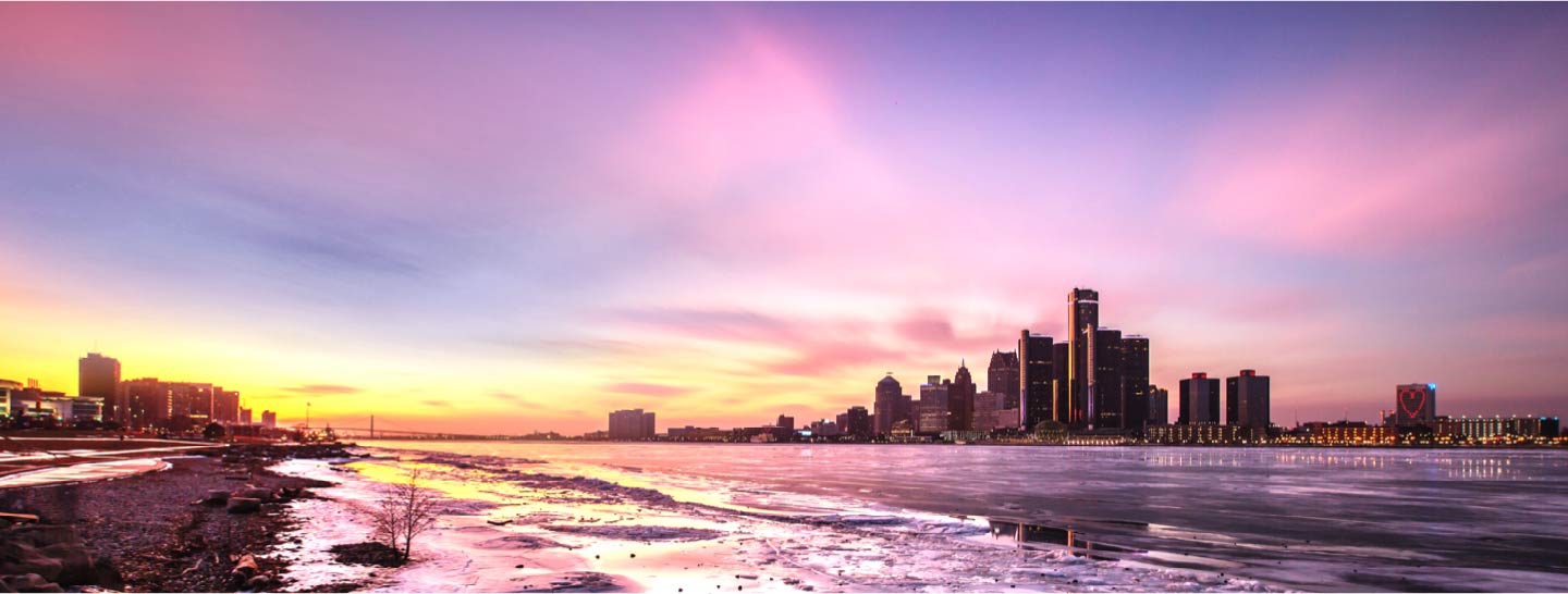 Troy skyline