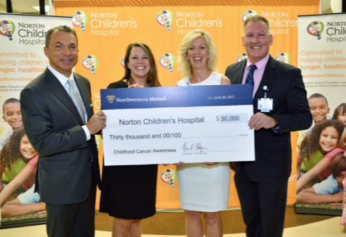 Norton Children's hospital cancer awareness