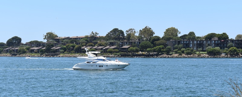 Marina Del Rey with Boat
