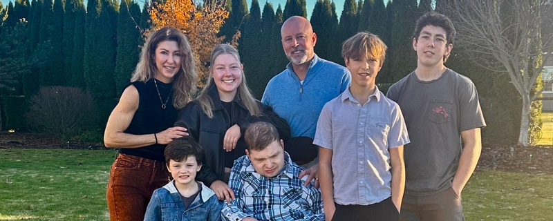 Ben & his family