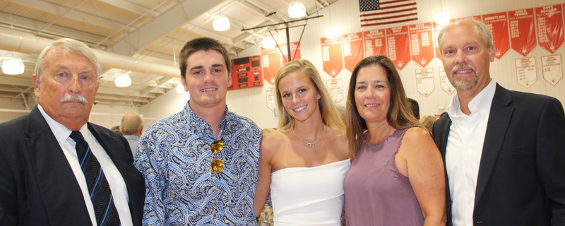 family photo at graduation